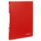 Папка 10 вкладышей BRAUBERG "Office", красная, 0,5 мм, 271322 - фото 11298300