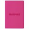 Обложка для паспорта, мягкий полиуретан, "PASSPORT", розовая, STAFF, 237605 - фото 11364957