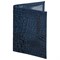 Обложка для паспорта натуральная кожа кайман, "PASSPORT", темно-синяя, BRAUBERG, 237196 - фото 11370563