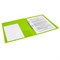 Папка на 2 кольцах BRAUBERG "Neon", 25 мм, внутренний карман, неоновая, зеленая, до 170 листов, 0,7 мм, 227456 - фото 11383583