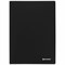 Папка 20 вкладышей BRAUBERG "Office", черная, 0,5 мм, 271324 - фото 11383714