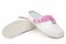 Сабо женские нат.кожа Комфорт ПВХ, белый/розовый - фото 11718349