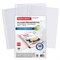 Папки-файлы перфорированные А4 BRAUBERG "ECONOMY", КОМПЛЕКТ 100 шт., гладкие, 30 мкм, 229659 - фото 11775025