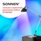 Настольная лампа / светильник SONNEN PH-104, на подставке, LED, 8 Вт, металлический корпус, черный, 236690 - фото 11818531
