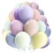 Шары воздушные 30 см, 100 штук, "МАКАРУНС", ассорти, BRAUBERG KIDS, 591879 - фото 11985698