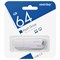 Флеш-диск 64 GB SMARTBUY Clue, USB 2.0, белый, SB64GBCLU-W - фото 12126172