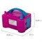 Насос ЭЛЕКТРИЧЕСКИЙ для воздушных шаров, 220 V, 600 W, BRAUBERG KIDS, 591902 - фото 12247730