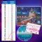 Картина стразами (алмазная мозаика) 40х50 см, ОСТРОВ СОКРОВИЩ "Ночная Москва", на подрамнике, 662594 - фото 12432696