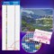 Картина стразами (алмазная мозаика) 40х50 см, ОСТРОВ СОКРОВИЩ "Горное озеро", на подрамнике, 662429 - фото 12475093