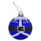Шары ёлочные 16 шт., 6 см, "Русская Зима", пластик, цвет: синий/белый, ЗОЛОТАЯ СКАЗКА, 591985 - фото 12510445