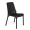 Стул для столовых, кафе, дома SHT-S75, черный металлический каркас, пластик черный - фото 12552720