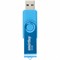 Флеш-диск 32 GB SMARTBUY Twist USB 2.0, синий, SB032GB2TWB - фото 12566371