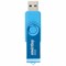 Флеш-диск 64 GB SMARTBUY Twist USB 2.0, синий, SB064GB2TWB - фото 12568815