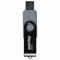 Флеш-диск 64 GB SMARTBUY Twist USB 2.0, черный, SB064GB2TWK - фото 12568818