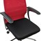 Кресло офисное BRABIX PREMIUM "Ultimate EX-801" хром, плотная двойная сетка Х2, черное/красное, 532921 - фото 12688939