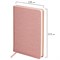 Ежедневник недатированный А5 138х213 мм BRAUBERG "Imperial" под кожу, 160 л., розовый, 111859 - фото 13098985