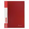 Папка на 2 кольцах BRAUBERG "Стандарт", 25 мм, красная, до 170 листов, 0,8 мм, 221614 - фото 13106257
