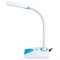Настольная лампа / светильник SONNEN OU-146, на подставке, светодиодная, 4 Вт, белый/синий, 236671 - фото 13108892
