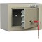 Сейф мебельный BRABIX "D-14m", 145х200х150 мм, 3 кг, ключевой замок, крепление к стене, 291160 - фото 13114379