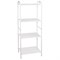 Стеллаж на металлокаркасе "Валенсия-14", 455х300х1205 мм, 4 полки, белый, СТВ14 Б - фото 13114614
