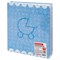 Фотоальбом BRAUBERG "Baby shoes" на 200 фото 10х15 см, твердая обложка, термосклейка, голубой, 39114, 391147 - фото 13117796
