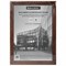 Рамка 21х30 см, дерево, багет 20 мм, BRAUBERG "Business", махагон, акриловый экран, 391293 - фото 13118388