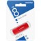 Флеш-диск 8 GB SMARTBUY Scout USB 2.0, красный, SB008GB2SCR - фото 13124970