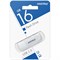 Флеш-диск 16 GB SMARTBUY Scout USB 2.0, белый, SB016GB2SCW - фото 13124986