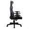 Кресло компьютерное BRABIX "GT Racer GM-100", две подушки, ткань, экокожа, черное/коричневое, 531819 - фото 13125836