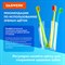 Зубные щетки, набор 10 штук, для взрослых и детей, СРЕДНЕ-МЯГКИЕ (MEDIUM SOFT), DASWERK (ДАСВЕРК), 608215 - фото 13131735
