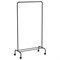 Вешалка для плечиков "Радуга-2", 1520х820х390 мм, передвижная, металл, черная, ВНП 299 Ч - фото 13132205