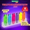 Набор текстовыделителей мини 6 ЦВЕТОВ BRAUBERG KIDS "CUTE CATS NEON", линия 1-5 мм, 152435 - фото 13163903