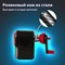 Точилка механическая BRAUBERG "ULTRA", для чернографитных и цветных карандашей, крепление к столу, корпус черный с красным, 228626 - фото 13164131