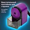 Точилка механическая BRAUBERG ULTRA для чернографитных и цветных карандашей, крепление к столу, цвет корпуса сиреневый с черным, 271341 - фото 13164336