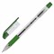 Ручка шариковая масляная с грипом BRAUBERG "Max-Oil", ЗЕЛЕНАЯ, игольчатый узел 0,7 мм, линия письма 0,35 мм, 142144 - фото 13244030