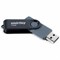 Флеш-диск 16 GB SMARTBUY Twist USB 2.0, черный, SB016GB2TWK - фото 13244441