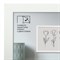 Рамка 30х40 см небьющаяся, аналог IKEA, багет 21 мм, МДФ, BRAUBERG "Idea", белая, 391372 - фото 13321096
