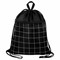 Мешок для обуви BRAUBERG БОЛЬШОЙ, с ручкой, карман на молнии, сетка, 49х41 см, "Checkered", 272404 - фото 13395660