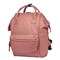Рюкзак BRAUBERG CELEBRITY универсальный, экокожа, длинные ручки, коралловый, 34х23х15 см, 227078 - фото 13492409