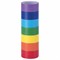 Клейкие WASHI-ленты для декора РАДУЖНЫЕ, однотонные, 15 мм х 3 м, 7 цветов, рисовая бумага, ОСТРОВ СОКРОВИЩ, 661702 - фото 13492525