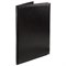 Папка адресная из кожзама без надписи, формат А4, 33х25х2 см, черная - фото 13550204