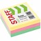 Блок самоклеящийся (стикеры) STAFF, 50х50 мм, 300 листов, 3 цвета, 127145 - фото 13552144