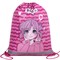 Мешок для обуви BRAUBERG KIDS, светоотражающая полоса, 46х36 см, "Anime style", 272391 - фото 13555146