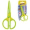 Ножницы ЮНЛАНДИЯ "МУЛЬТЯШКИ", 125 мм, с безопасными пластиковыми лезвиями, зеленые, 236983 - фото 13564305