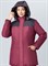 Куртка зимняя женская Сакрин (тк.Дюспо,80), бордовый/т.серый - фото 13565996