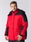 Куртка зимняя Европа (тк.Дюспо), красный/черный - фото 13566021