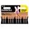 Батарейки КОМПЛЕКТ 10 шт., DURACELL Basic ОРИГИНАЛ, AA (LR6, 15А), алкалиновые, пальчиковые - фото 13569742