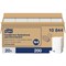 Салфетки Tellus/TORK (Система N4) Xpressnap Universal, 2-слойные, КОМПЛЕКТ 20 шт., 200 шт., белые, 10844 - фото 13573120