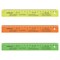 Линейка пластиковая 20 см, ERICH KRAUSE "NEON", с единицами измерения, ассорти, 55502 - фото 13573199
