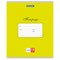 Тетрадь 18 л. BRAUBERG КЛАССИКА, клетка, обложка картон, ЖЕЛТАЯ, 104728 - фото 13588033